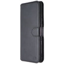 MyBat MyJacket Wallet Folio Case for Samsung Galaxy A02s - Black Leather