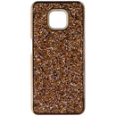 MyBat Dual Layer Case for Motorola Moto G Power (2021) - Rose Gold Rhinestone