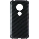 MyBat Premium Hard Case for Motorola Moto G7 Play - Carbon Fiber Texture / Black