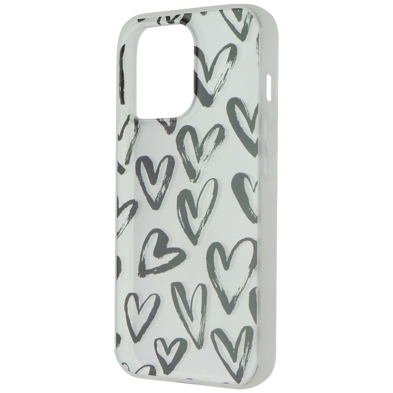 Mybat Pro Mood Series Slim Case for Apple iPhone 13 Pro - Black Hearts