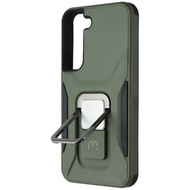 Mybat Pro Stealth Series Case with Kickstand for Samsung Galaxy S22 - Army Green