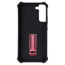 MyBat Sturdy Hybrid Kickstand Case for Samsung Galaxy S22+ (Plus) - Red / Black