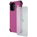 MyBat Pro Maverick Series Case and Holster for Apple iPhone 14 Pro Max - Plum