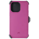 MyBat Pro Maverick Series Case and Holster for Apple iPhone 14 Pro Max - Plum