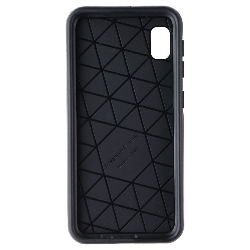 Mybat Fuse Hybrid Case for Samsung Galaxy A10E - Gold/Black Marble