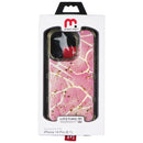 MyBat Pro Tuff Series Case for Apple iPhone 14 Pro - Pink Marbling / Gold