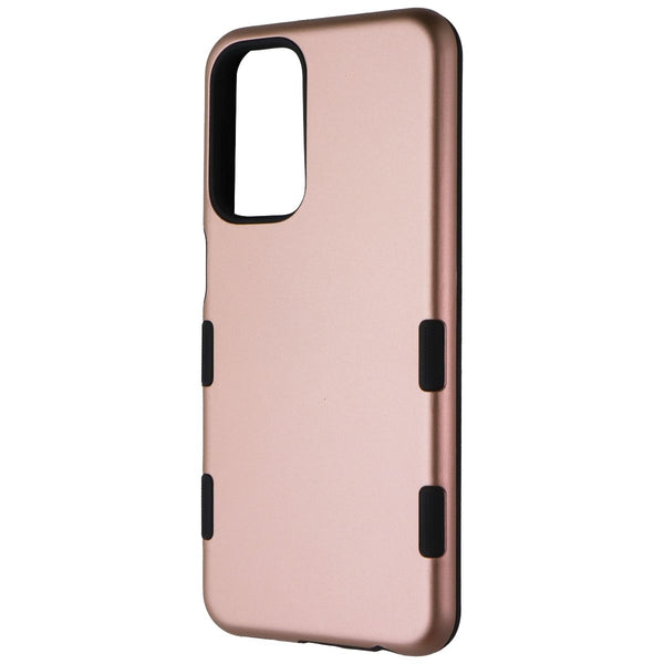 MyBat Pro Tuff Kleer Series Case for Samsung Galaxy A23 5G - Rose Gold/Black