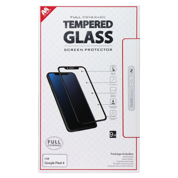 MyBat Full Coverage Tempered Glass Screen Protector for Google Pixel 4