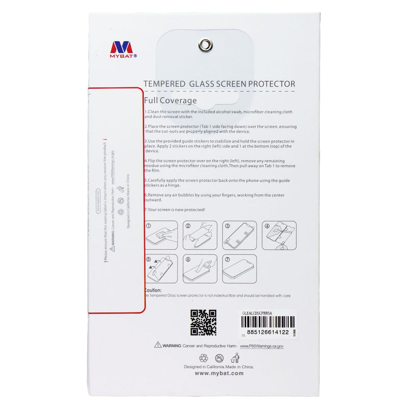 MyBat Full Coverage Tempered Glass Screen Protector for Google Pixel 4