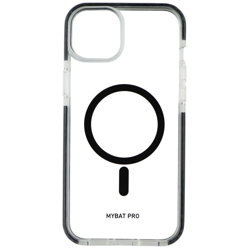 MyBat Pro Vivid Series Case for MagSafe for Apple iPhone 15 Plus - Black/Clear
