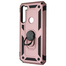 Mybat Premium Case w/ Ring Stand for Motorola Moto G Stylus - Rose Gold / Black