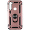 Mybat Premium Case w/ Ring Stand for Motorola Moto G Stylus - Rose Gold / Black
