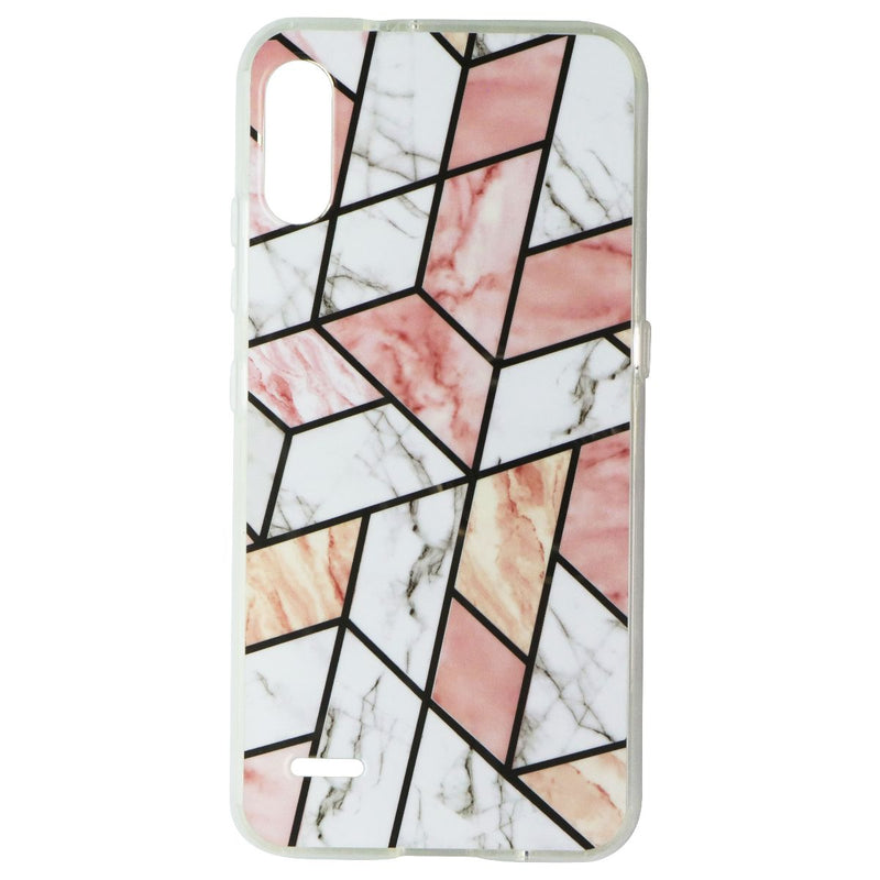 MyBat Fusion Series Case for Samsung Galaxy LG K22 - Electroplated Pink Marbling