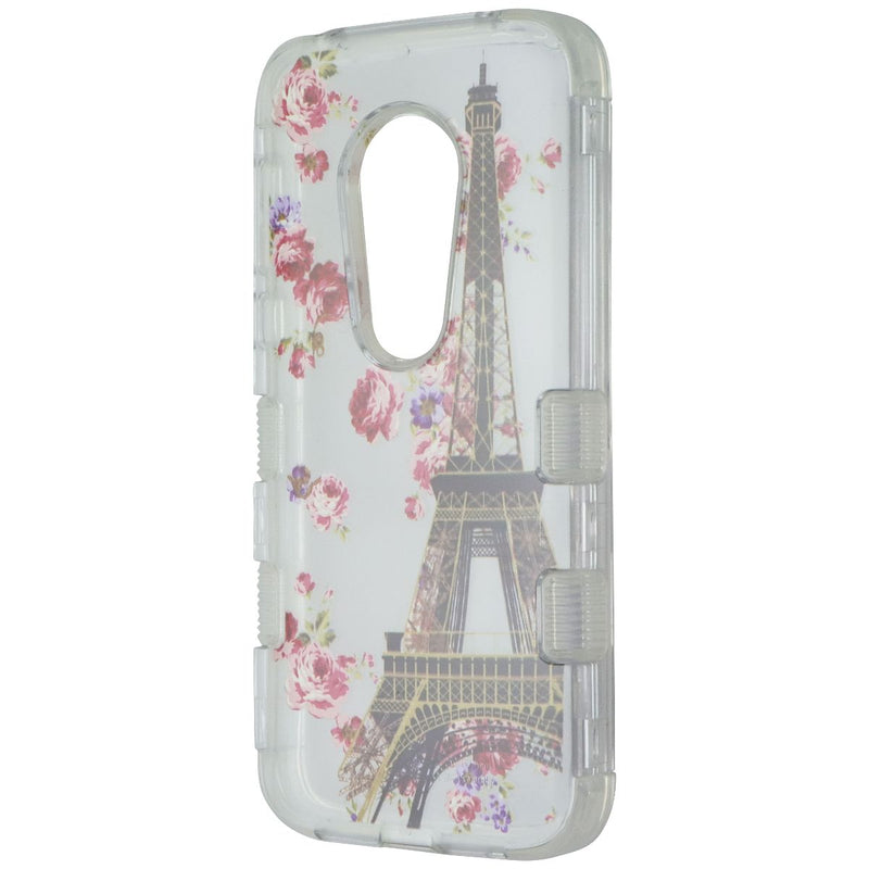 MyBat Tuff Series Case for Motorola Moto G7 Play - Paris Eiffel Tower