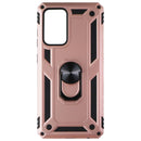 MyBat Slim Ring Stand Case for Samsung Galaxy A52 5G - Rose Gold / Black