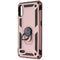 MyBat Pro Anti-Drop Series Ring Stand Case for LG K22 - Rose Gold / Black