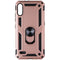 MyBat Pro Anti-Drop Series Ring Stand Case for LG K22 - Rose Gold / Black