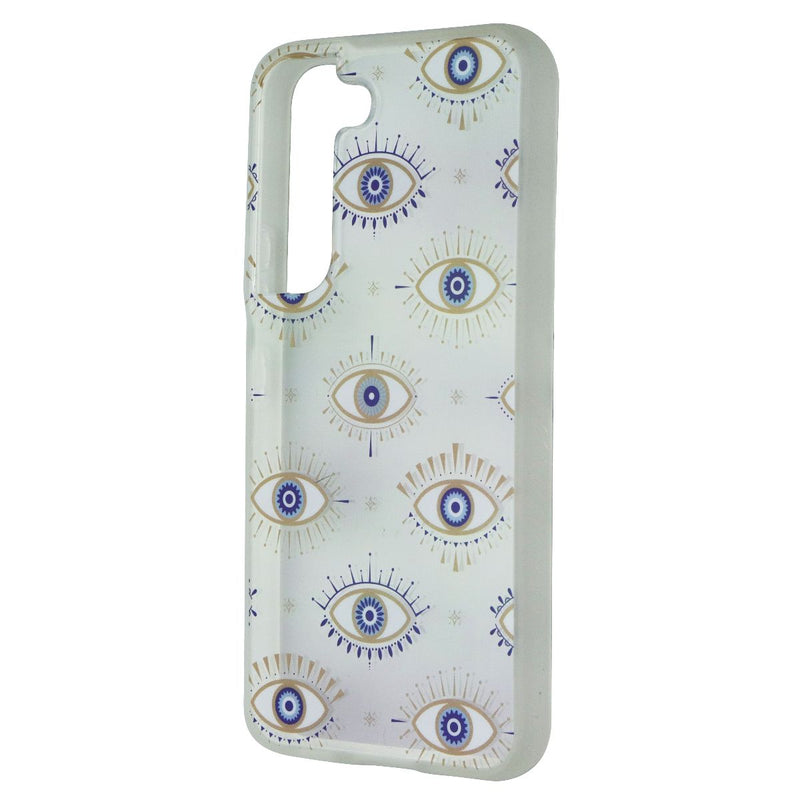 MyBat Pro Mood Series Case for Samsung Galaxy S22 - Evil Eye/Clear