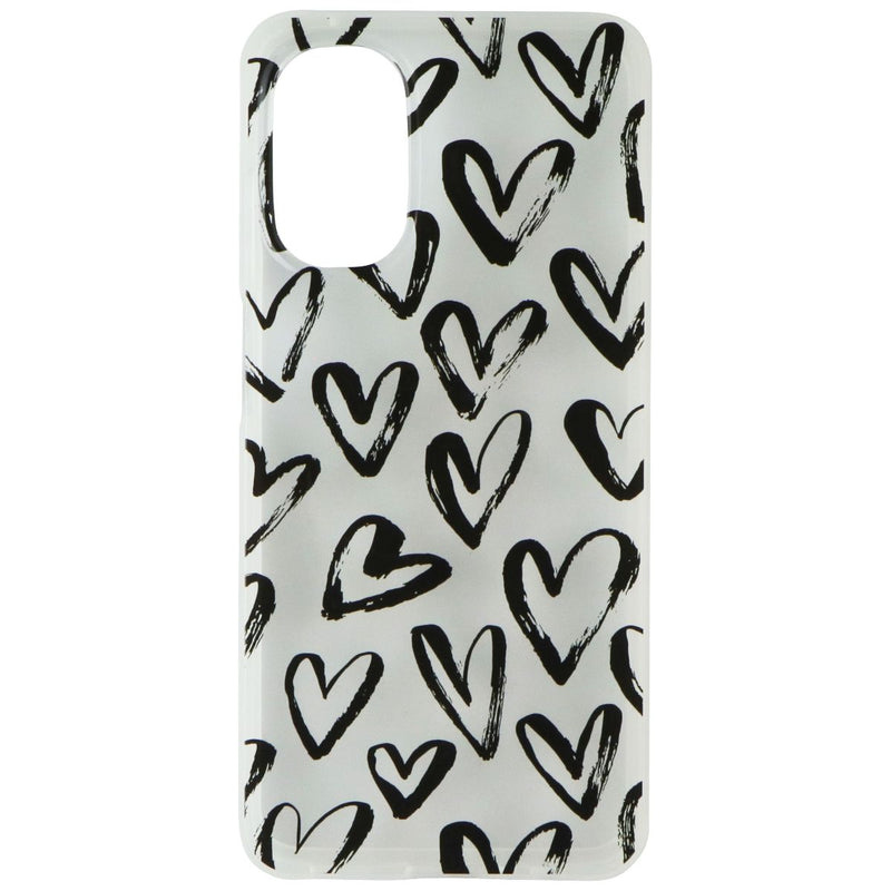 MyBat Pro Mood Series Case for Motorola Moto G 5G (2022) - Black Hearts
