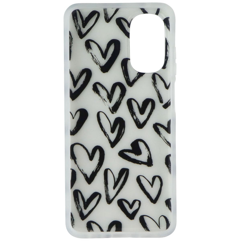 MyBat Pro Mood Series Case for Motorola Moto G 5G (2022) - Black Hearts