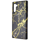MyBat Fuse Hybrid Protective Cover for Samsung Galaxy Note10 - Black/Gold Marble