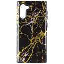 MyBat Fuse Hybrid Protective Cover for Samsung Galaxy Note10 - Black/Gold Marble