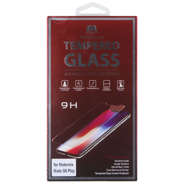 MyBat Premium 9H Tempered Glass Screen Protector for Motorola Moto G6 Play