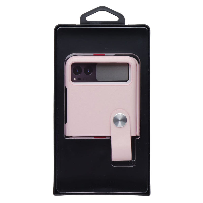 MyBat Leather Protector Case (with Lanyard) Motorola RAZR (2023) - Pink
