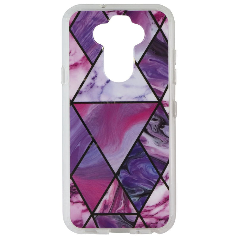 MyBat Premium Hybrid Case for LG K31 / Aristo 5 / Fortune 3 - Pink Geo Swirl