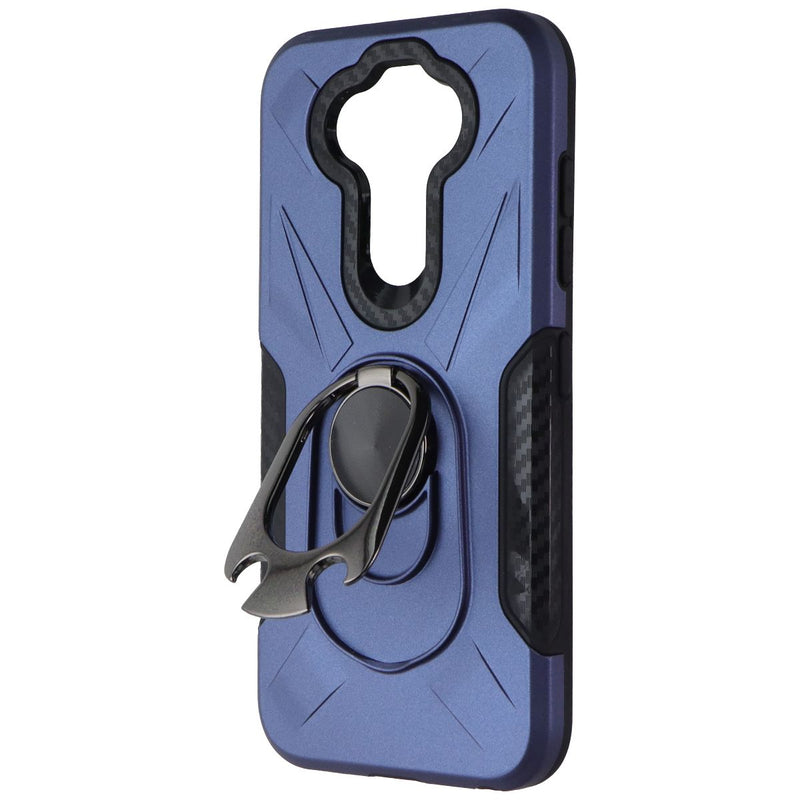 MyBat PopTop Series Ring Case for LG K31 / Aristo 5 / Fortune 3 - Dark Blue