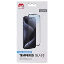 MyBat Pro Full Coverage Tempered Glass for Apple iPhone 16 - Black Border