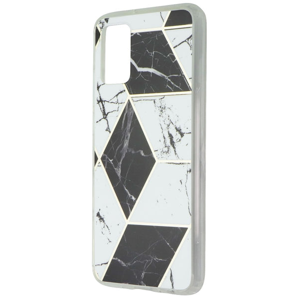 MyBat Fusion Series Case for Samsung Galaxy A02s - Electroplated Black Marbling