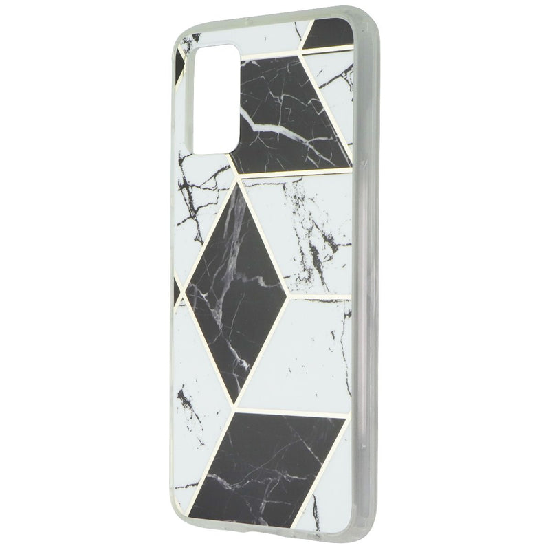 MyBat Fusion Series Case for Samsung Galaxy A02s - Electroplated Black Marbling