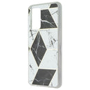 Mybat Fusion Series Case for Samsung Galaxy A52 5G - Black/White Marble