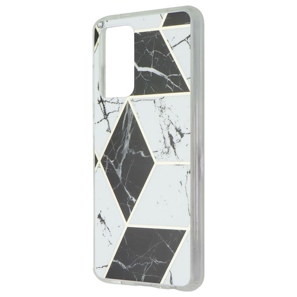 Mybat Fusion Series Case for Samsung Galaxy A52 5G - Black/White Marble