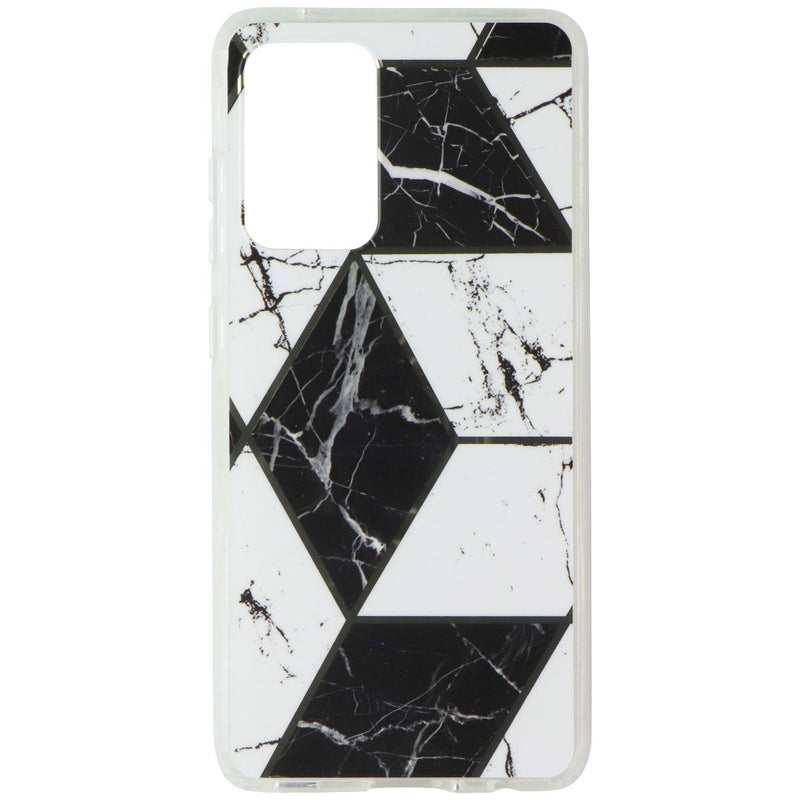 Mybat Fusion Series Case for Samsung Galaxy A52 5G - Black/White Marble