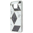 Mybat Fusion Series Case for Motorola Moto G Power (2021) - Black/White Marble