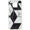 Mybat Fusion Series Case for Motorola Moto G Power (2021) - Black/White Marble