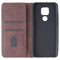 MyBat Pro Executive Series Case for Motorola Moto G Play (2021) - Brown Leather