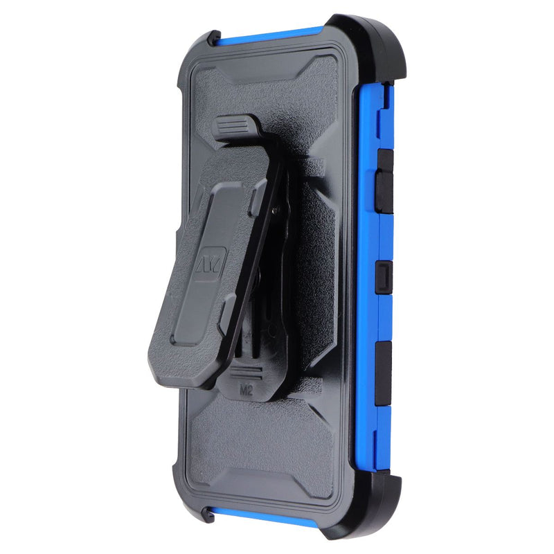 MyBat 3-in-1 Storm Tank Hybrid Case & Holster for Samsung Galaxy J3 2017 - Blue