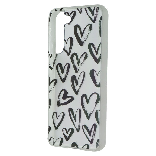 MyBat Pro Mood Series Case for Samsung Galaxy (S22+) - Black Hearts/Clear