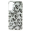 MyBat Pro Mood Series Case for Samsung Galaxy (S22+) - Black Hearts/Clear