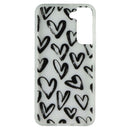MyBat Pro Mood Series Case for Samsung Galaxy (S22+) - Black Hearts/Clear