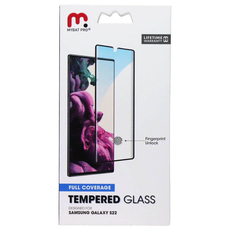 Mybat Pro Full Coverage Tempered Glass for Samsung Galaxy S22 - Clear