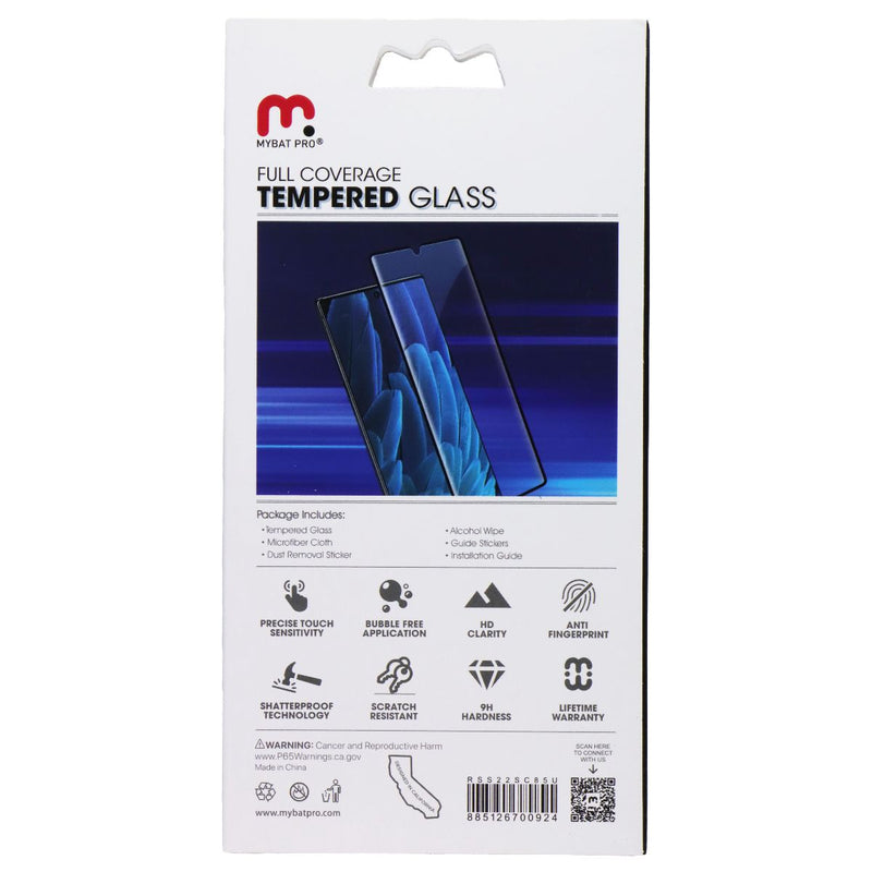 Mybat Pro Full Coverage Tempered Glass for Samsung Galaxy S22 - Clear