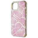 MyBat Pro Tuff Series Case for Apple iPhone 14 Plus- Pink Marbling / Gold