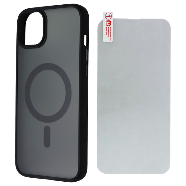Mybat Pro Frosted Skin Feeling Case for MagSafe for Apple iPhone 14 Plus - Black