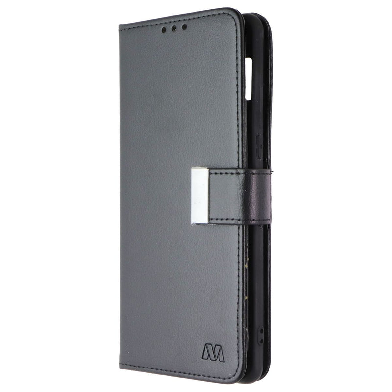 MyBat MyJacket Wallet Series Case for Google Pixel 7 Pro - Black Leather