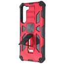 MyBat Rugged Kickstand Case for Samsung Galaxy S23 Plus - Red / Black