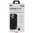 MyBat Pro Clutch Series Crossbody Wallet Case for Apple iPhone 15 Pro - Black